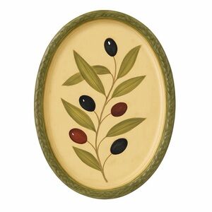 Olive Branch Oval Platter 8 inches